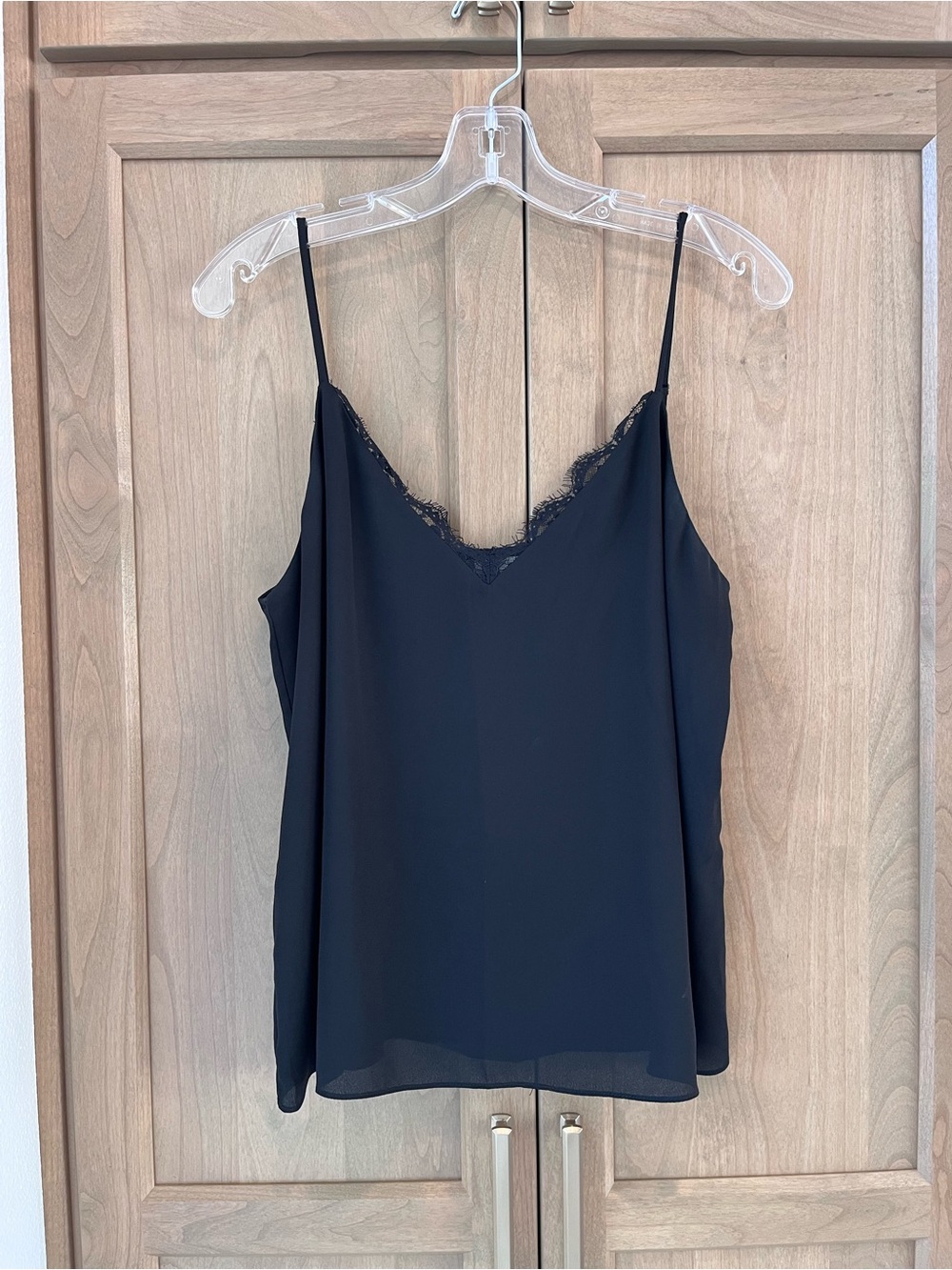 Allison Joy Black Tank w/lace